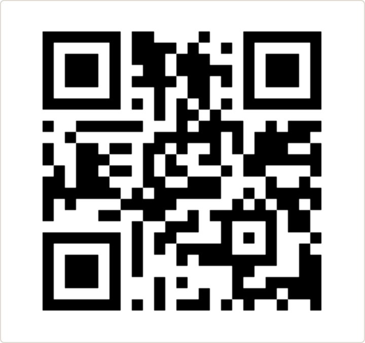 The live preview showing the generated URL QR code.